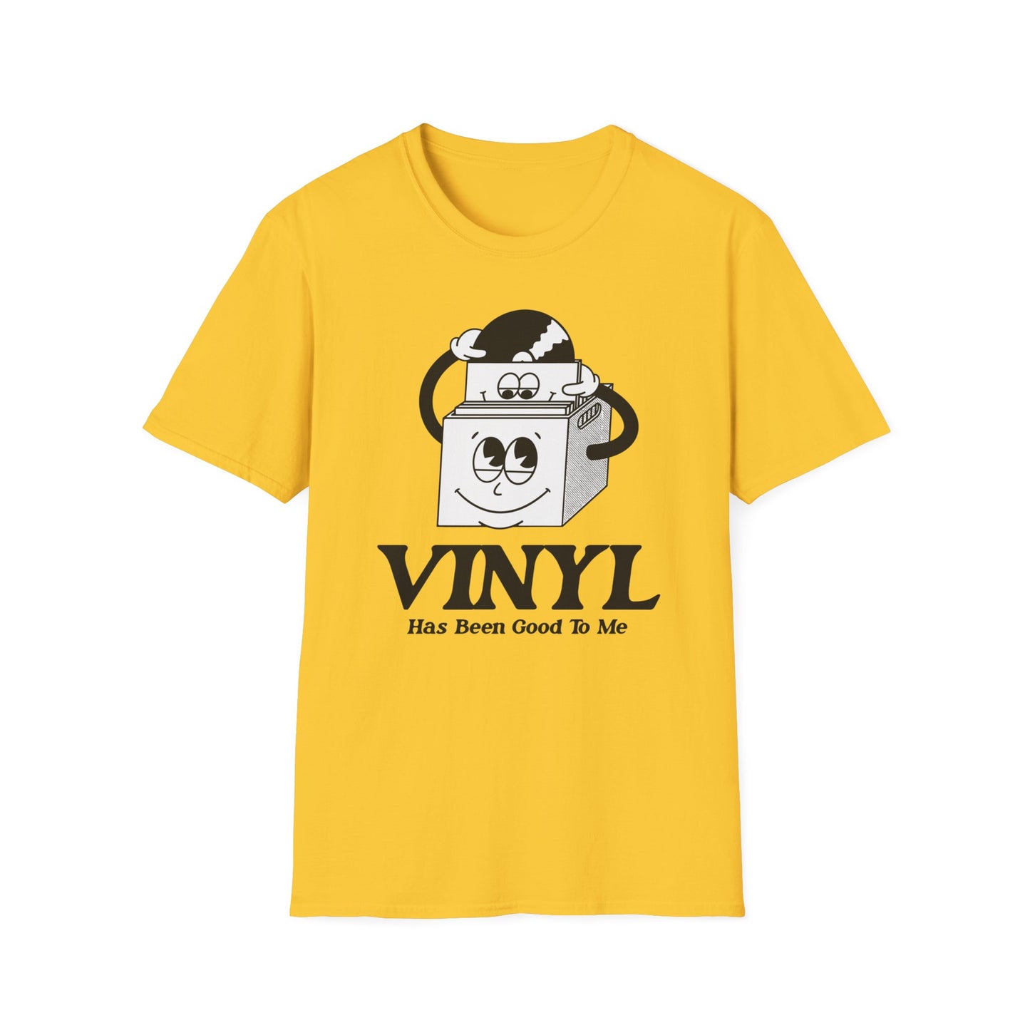 Vinyl Has Been Good To Me T Shirt | (ref: UK)