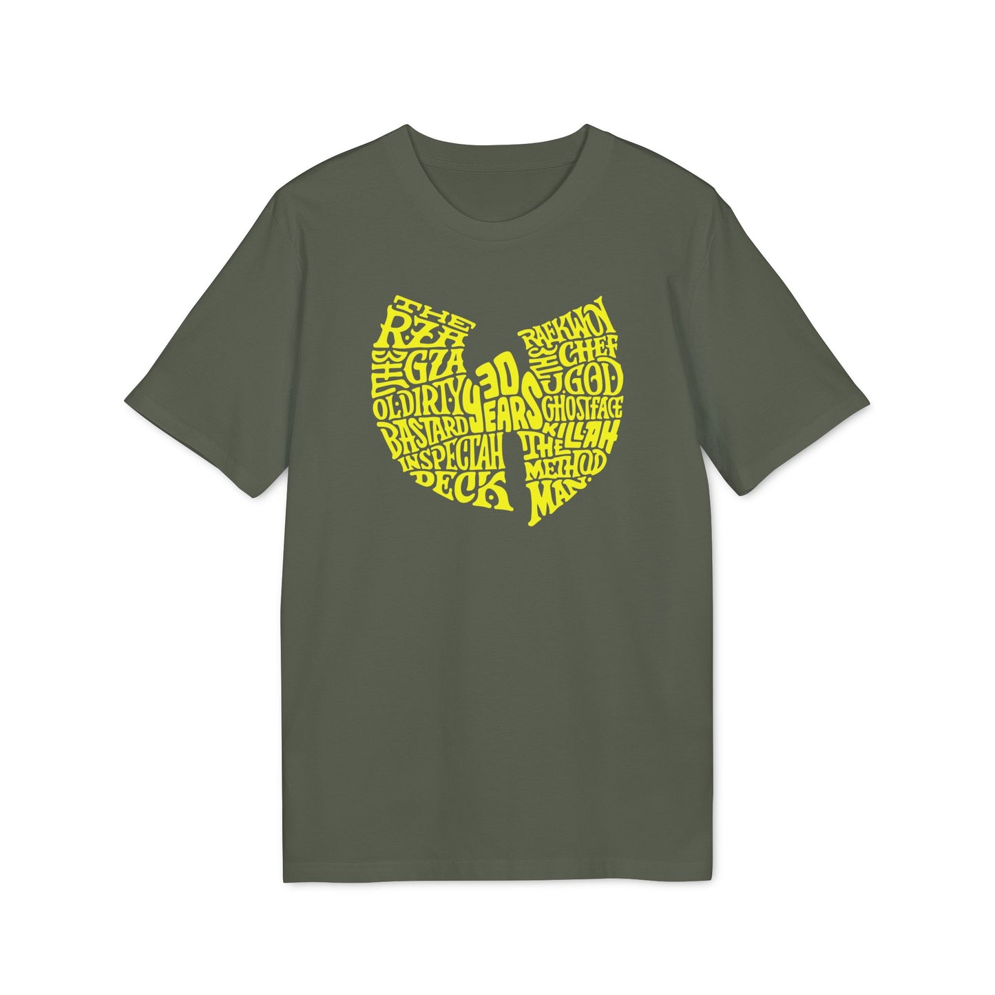 Wu Tang 30 Years T Shirt (Premium Organic) | (ref: UK)