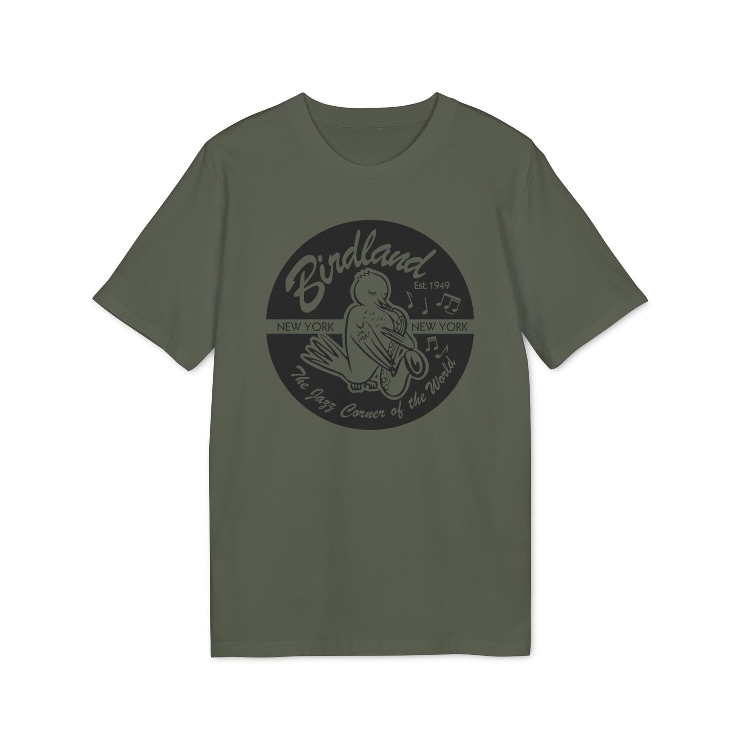 Birdland Jazz Club New York T Shirt (Premium Organic) | (ref: UK)