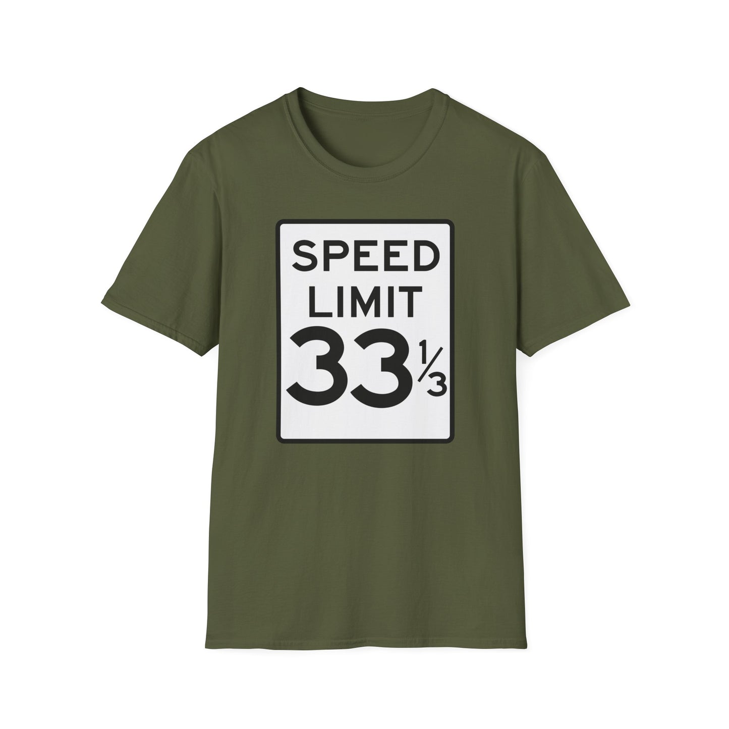 Speed Limit 33 RPM T Shirt | (ref: UK)