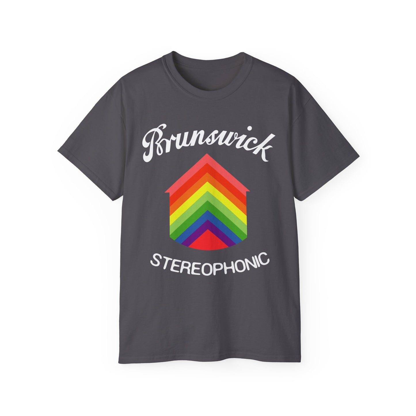 Brunswick Records Stereophonic T Shirt Heavyweight | (ref: UK)