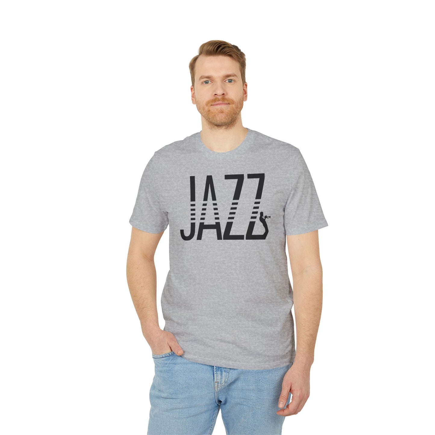 Jazz T Shirt (Premium Organic) | (ref: UK)  Design 2