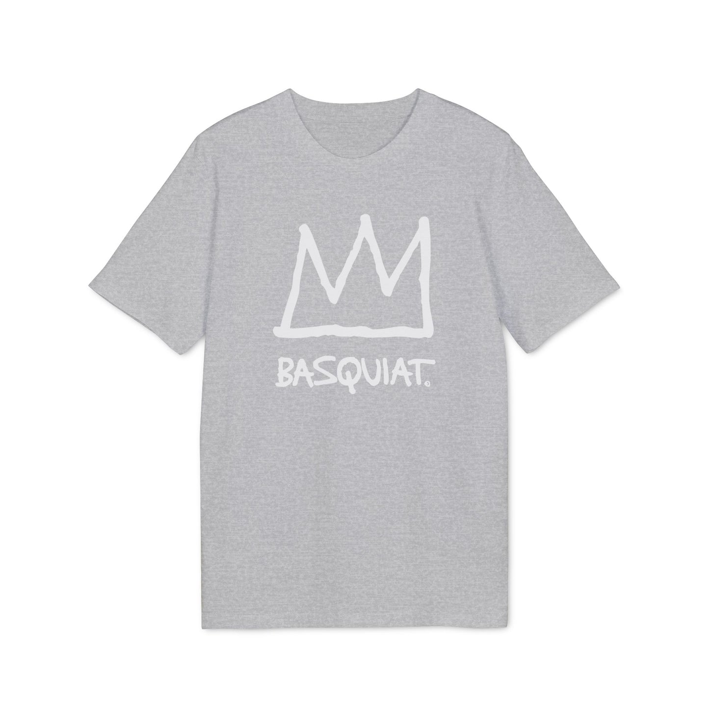 Jean Michel Basquiat Crown Logo T Shirt (Premium Organic) | (ref: UK)