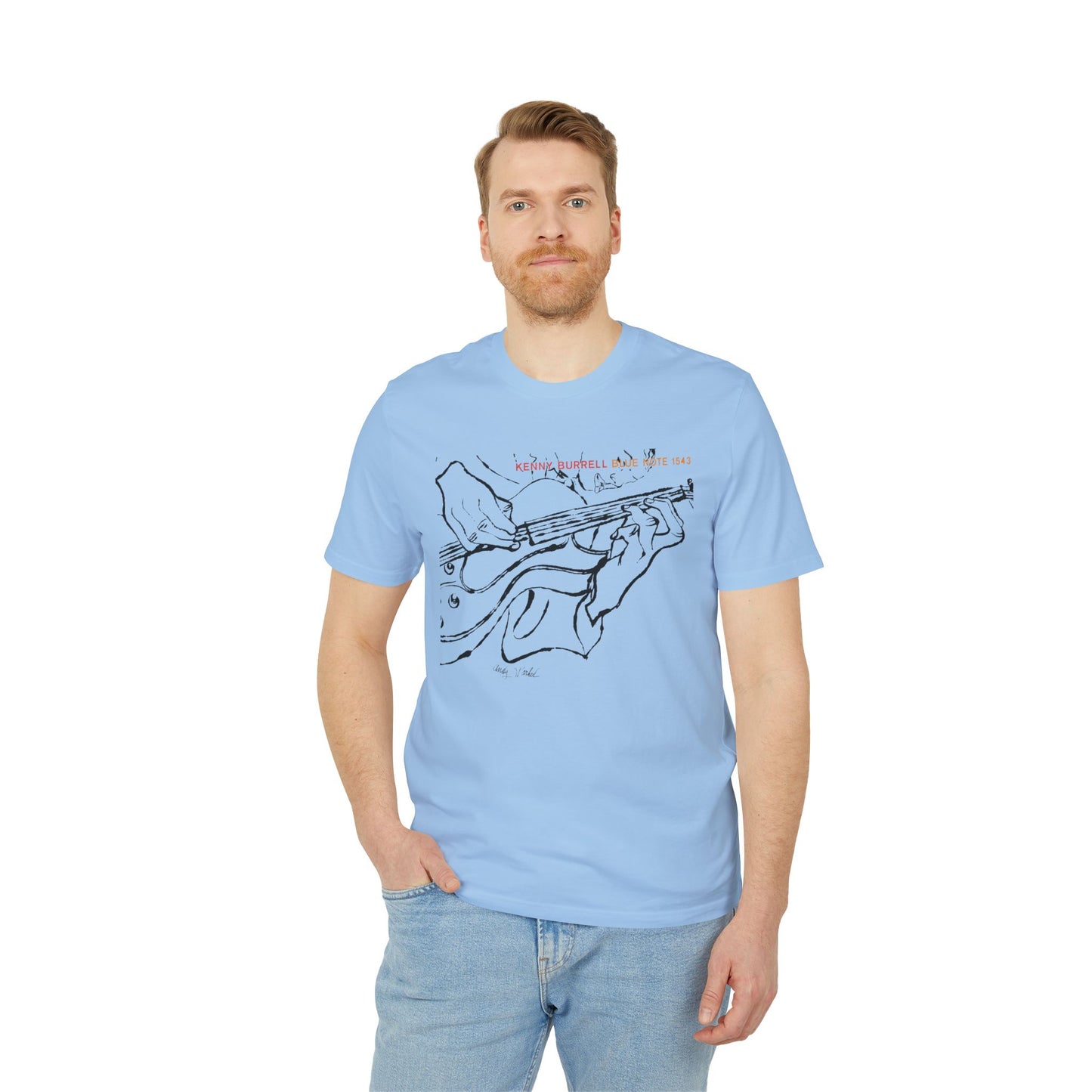 Kenny Burrell T Shirt (Premium Organic) | (ref: UK)