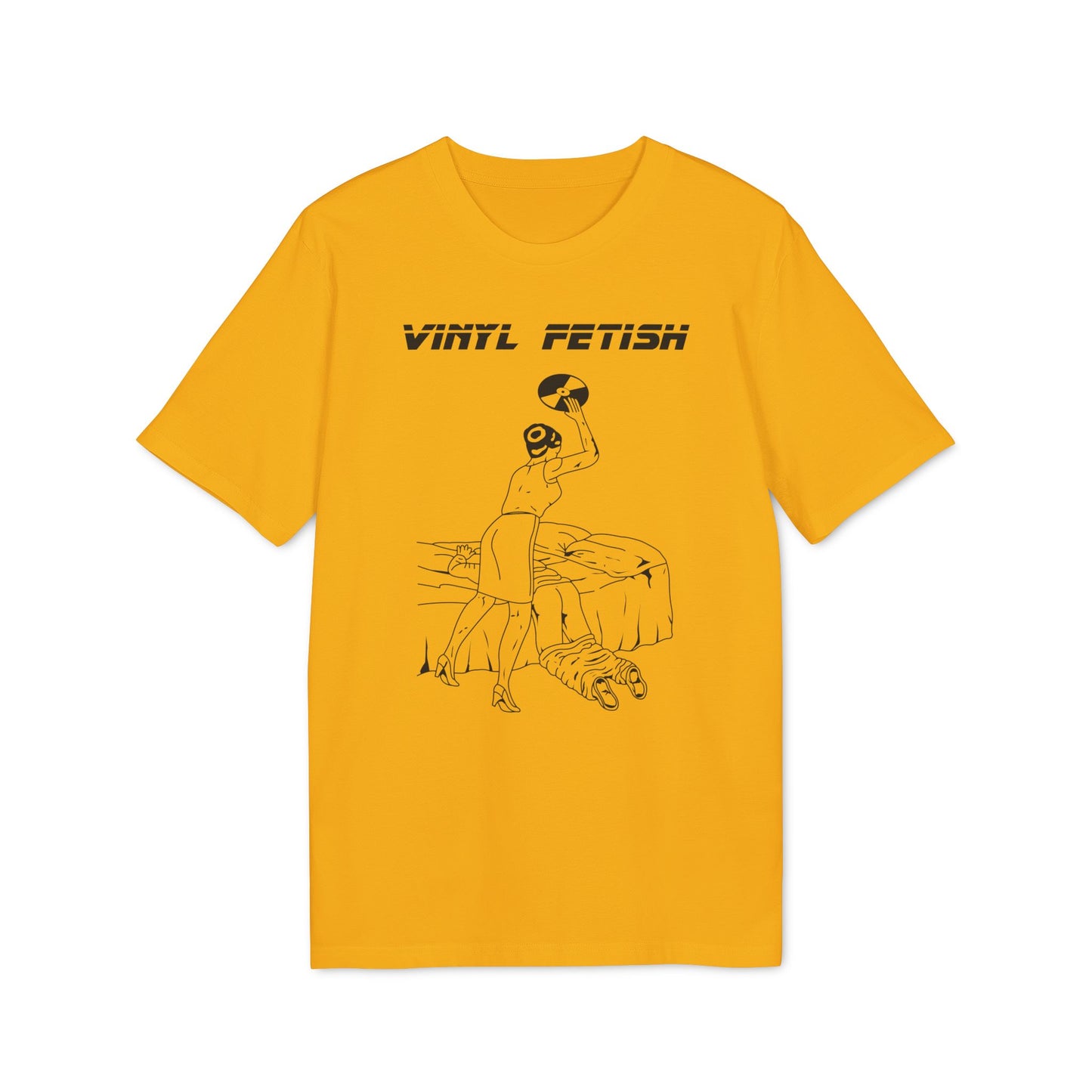 Vinyl Fetish T Shirt (Premium Organic) | (ref: UK)