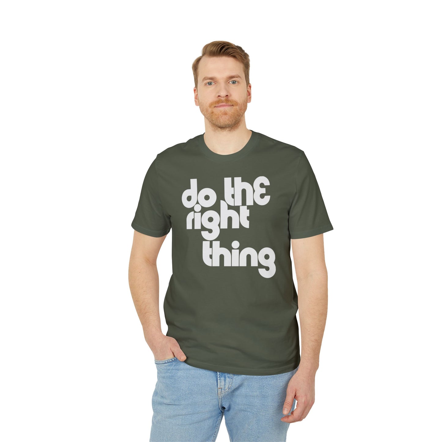 Do The Right Thing T Shirt (Premium Organic) | (ref: UK)