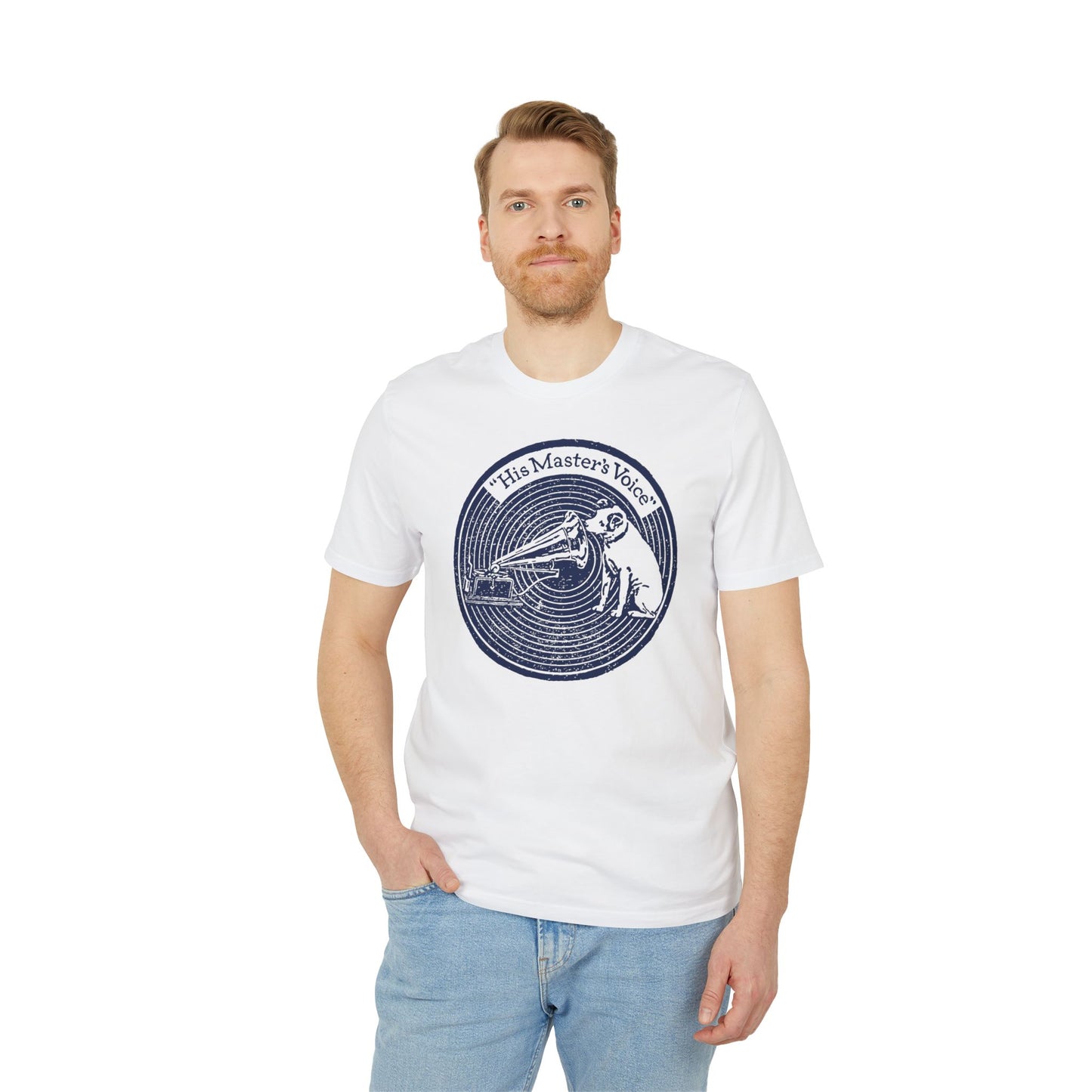 His Masters Voice T Shirt (Premium Organic) | (ref: UK)