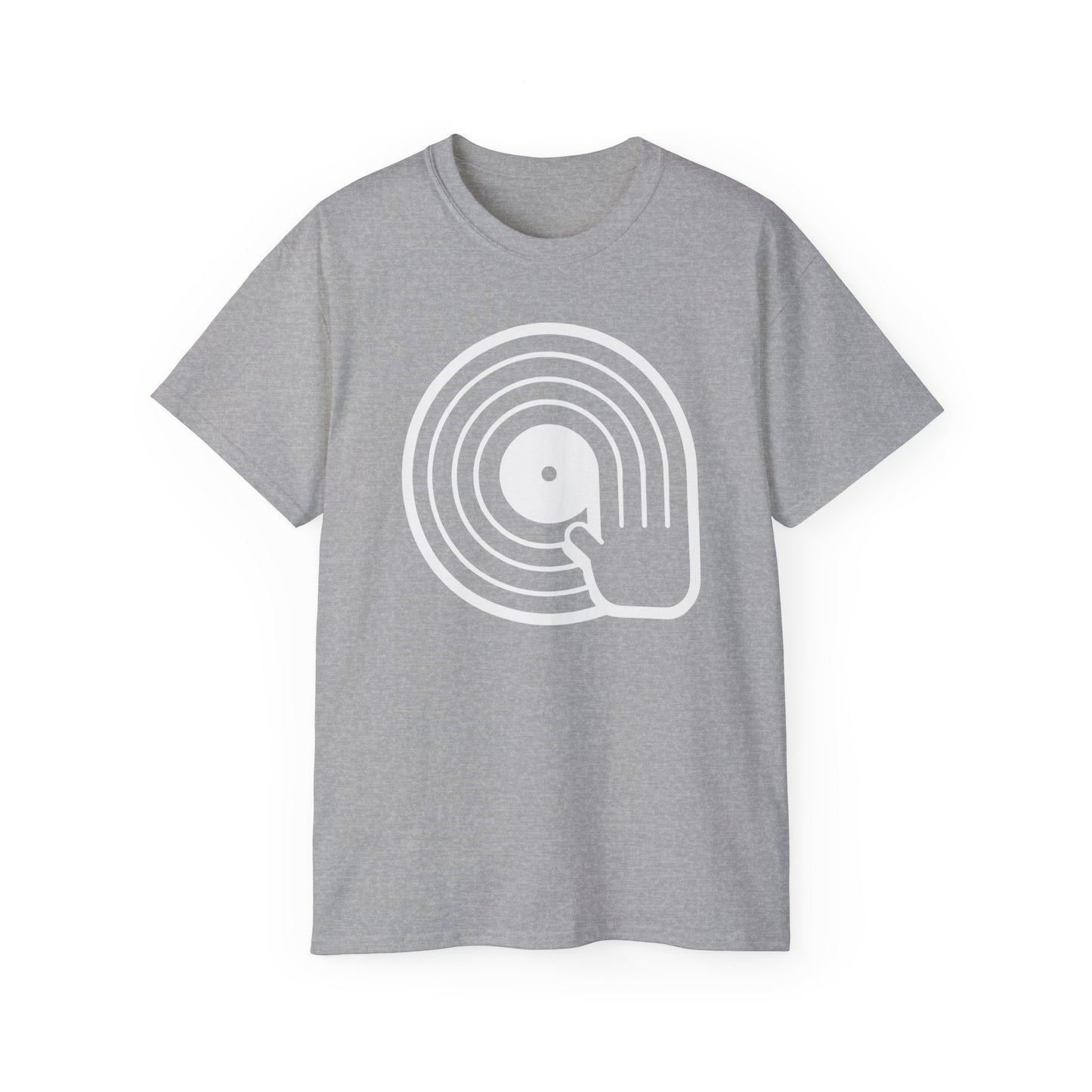 Vinyl Scratching T Shirt Heavyweight | (ref: UK)