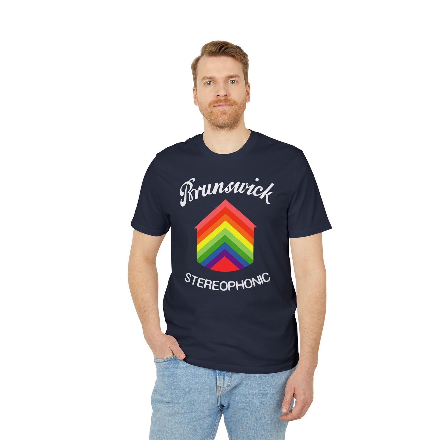 Brunswick Records Stereophonic T Shirt (Premium Organic) | (ref: UK)