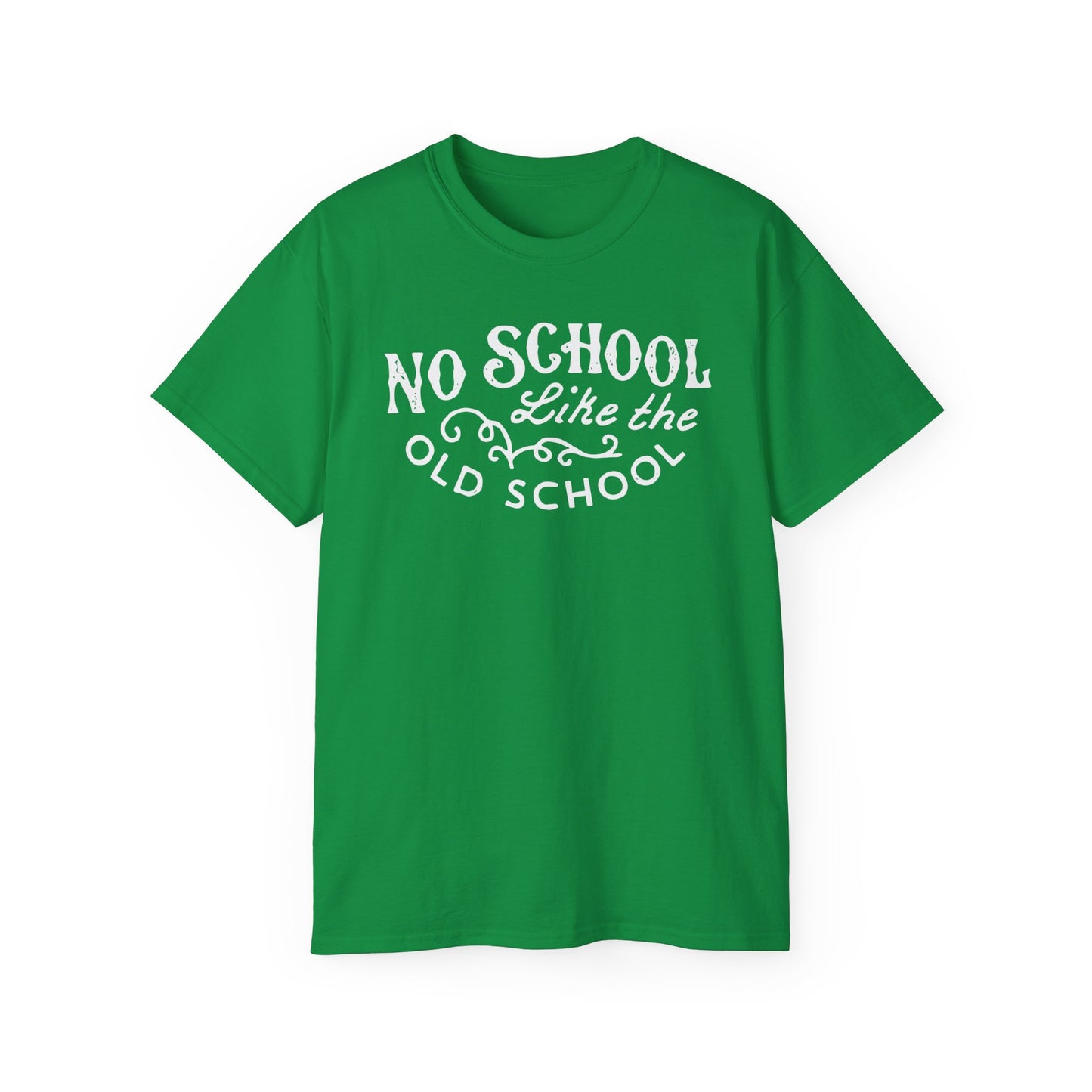 No School Like The Old School T Shirt Heavyweight | (ref: UK)