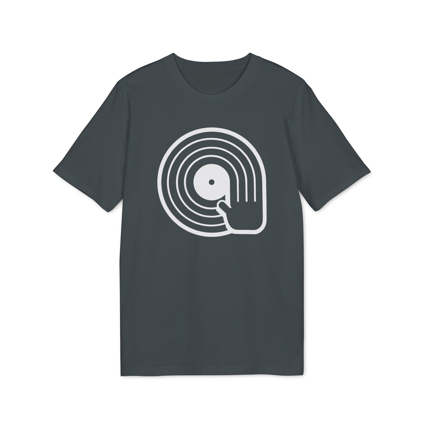 Vinyl Scratching T Shirt (Premium Organic) | (ref: UK)