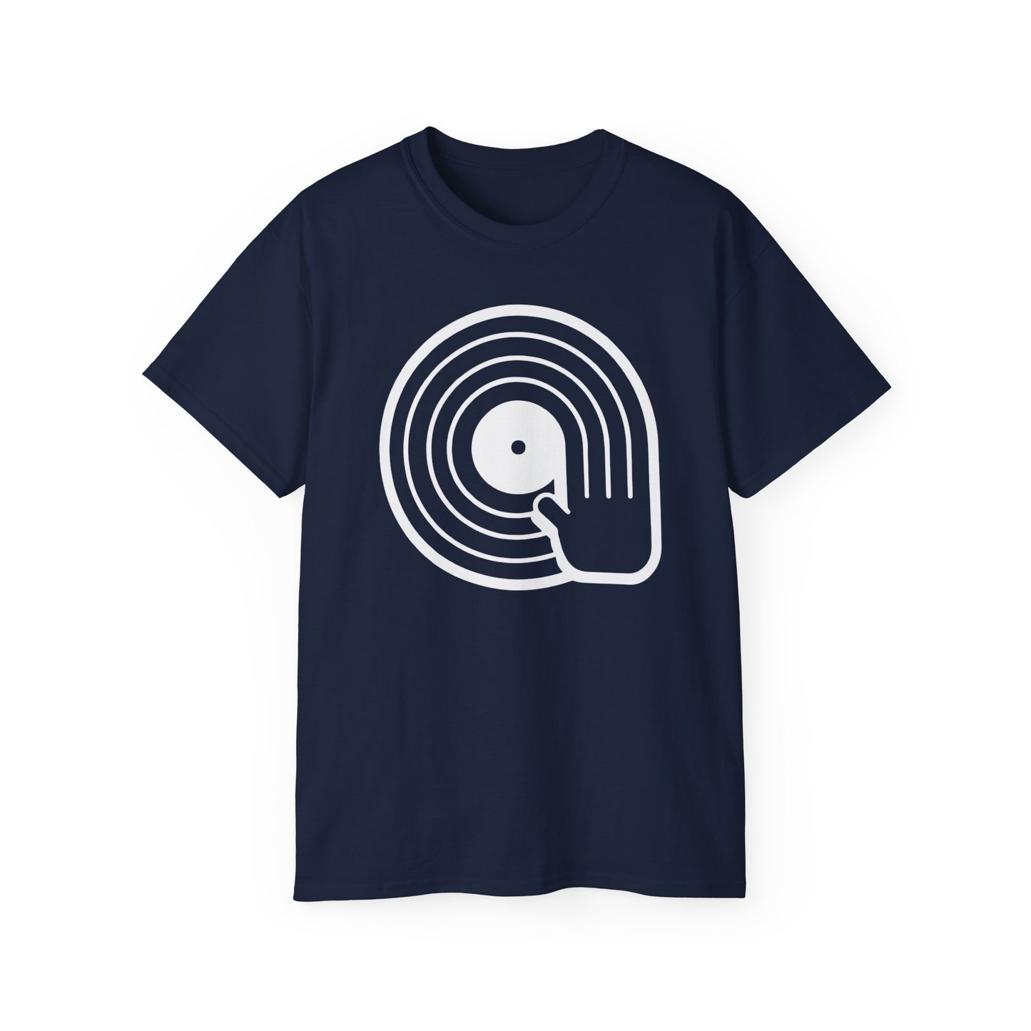 Vinyl Scratching T Shirt Heavyweight | (ref: UK)