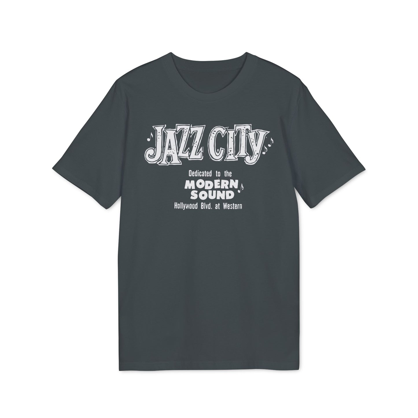 Jazz City T Shirt (Premium Organic) | (ref: UK)  LA Jazz Club