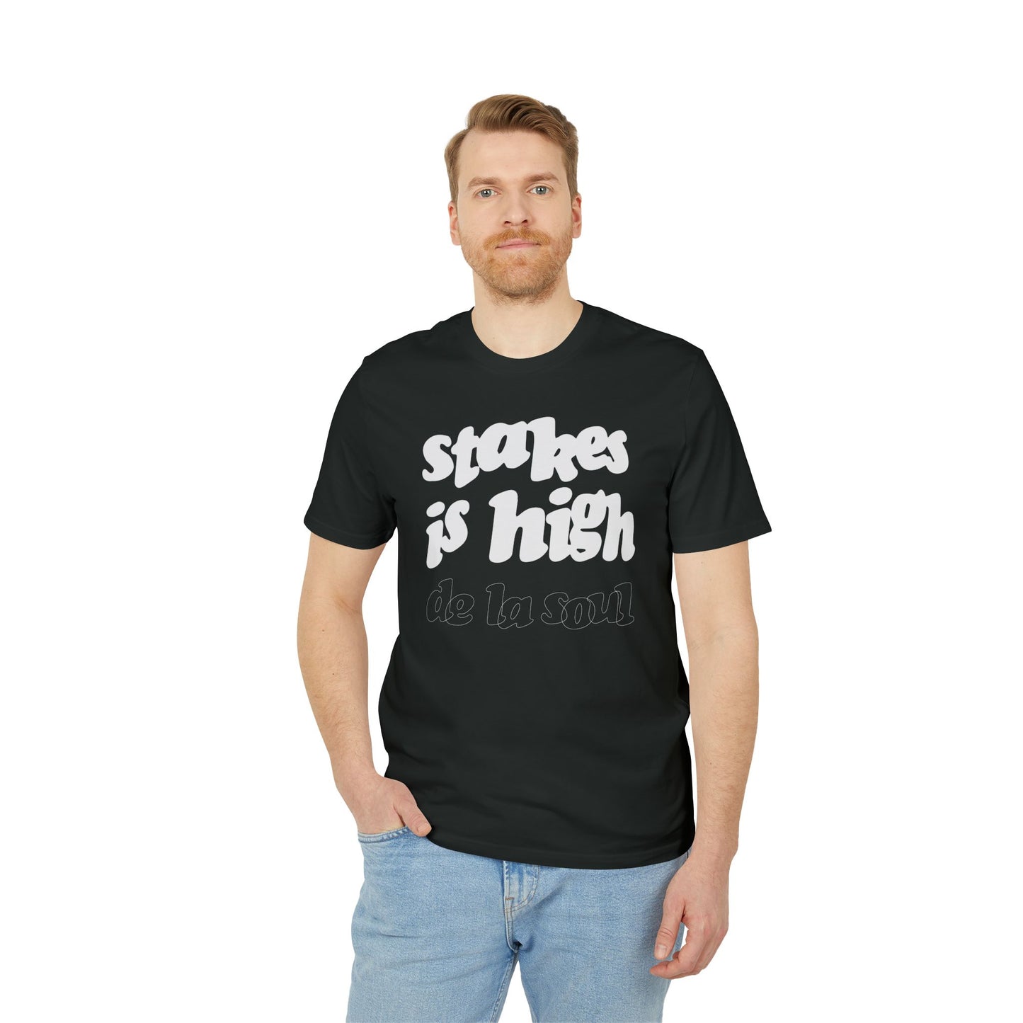 Stakes Is High De La Soul T Shirt (Premium Organic) | (ref: UK)