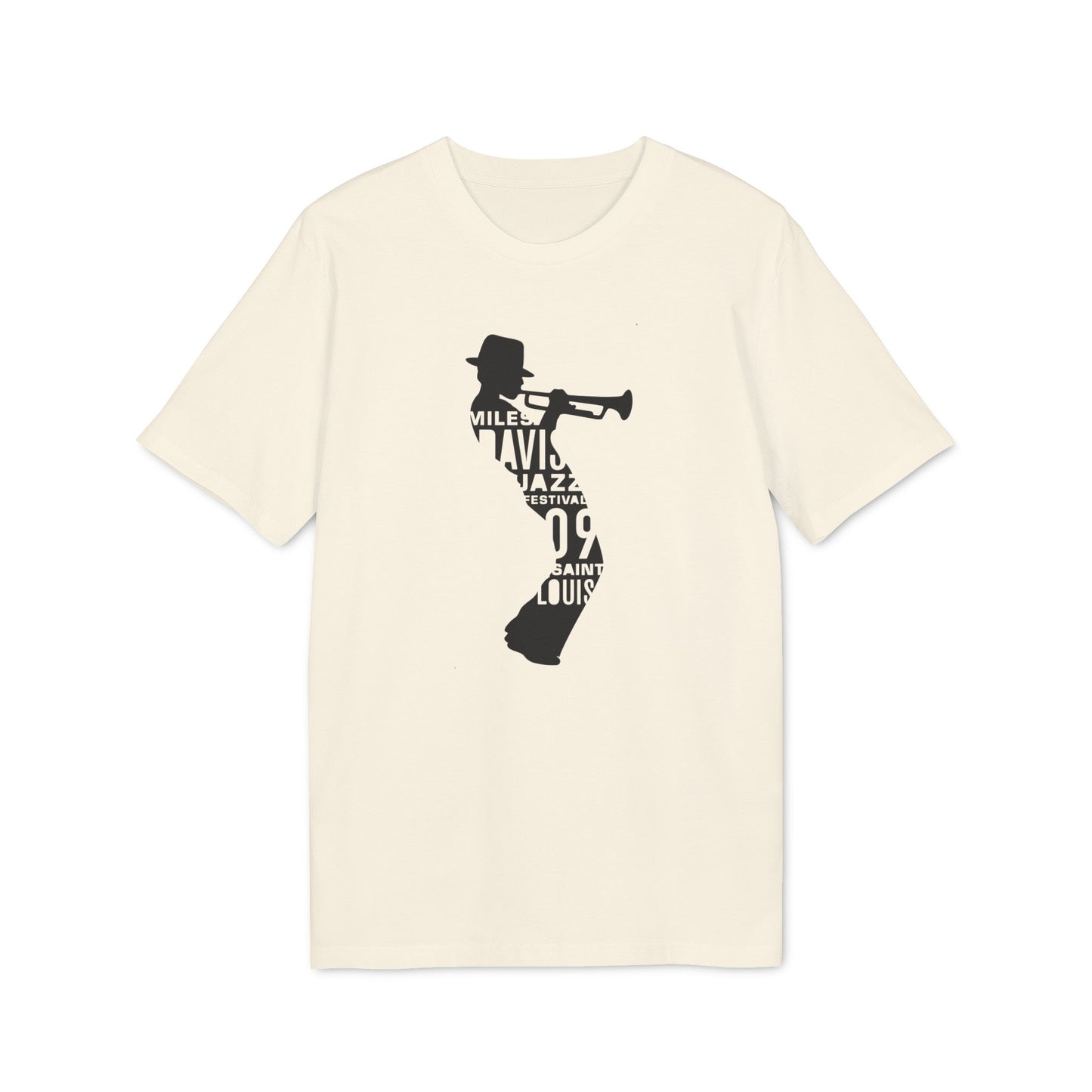 Miles Davis T Shirt (Premium Organic) | (ref: UK)  Design 2