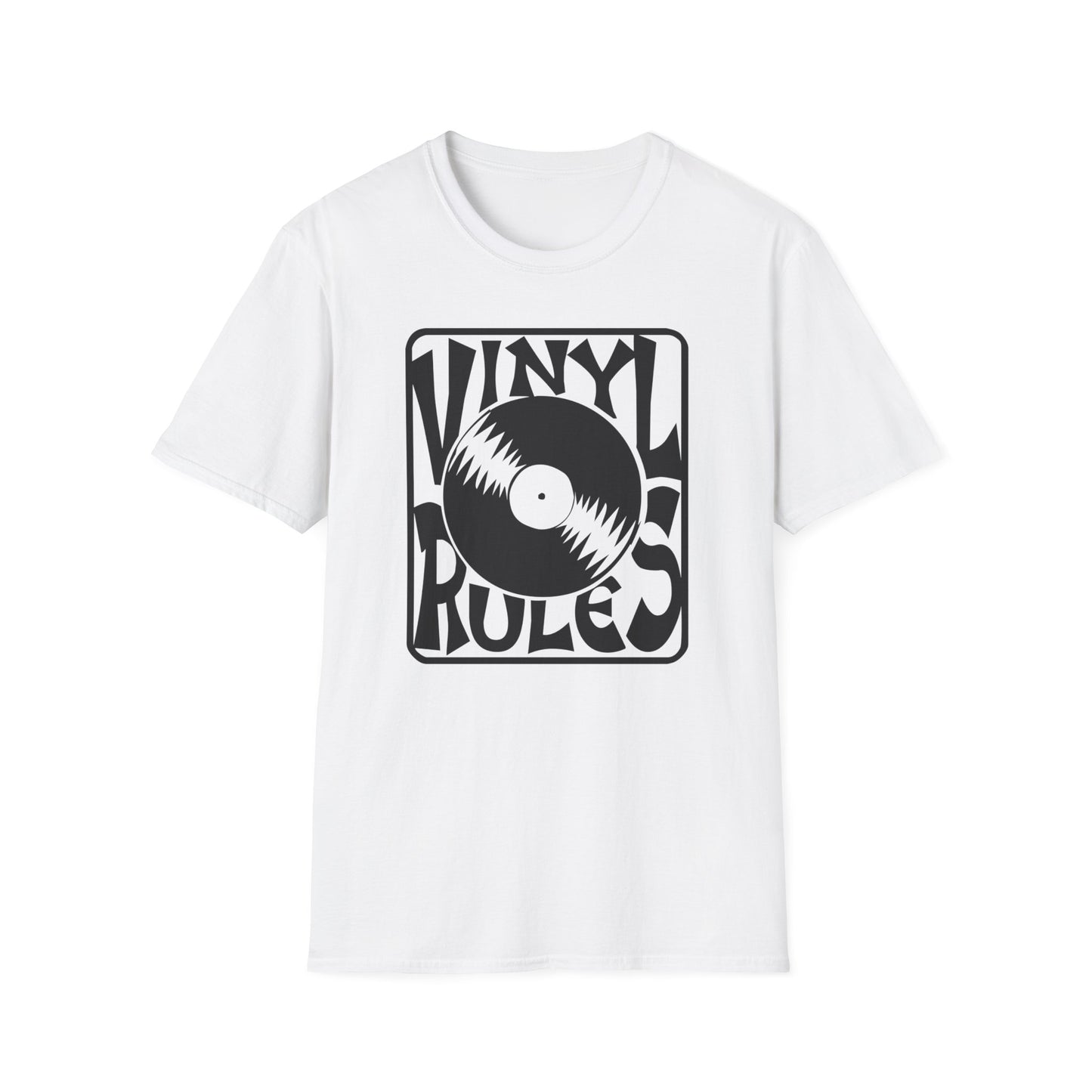 Vinyl Rules T Shirt | (ref: UK)