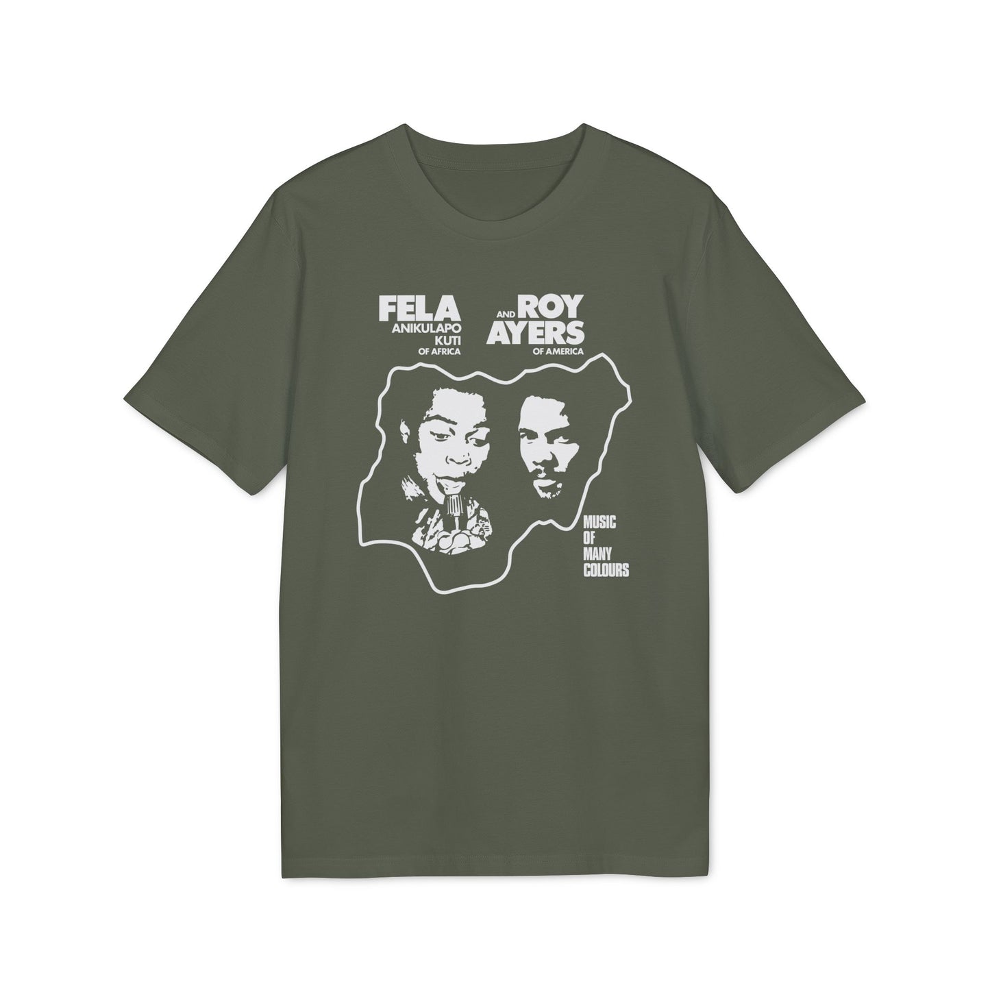 Fela Kuti Roy Ayers T Shirt (Premium Organic) | (ref: UK)