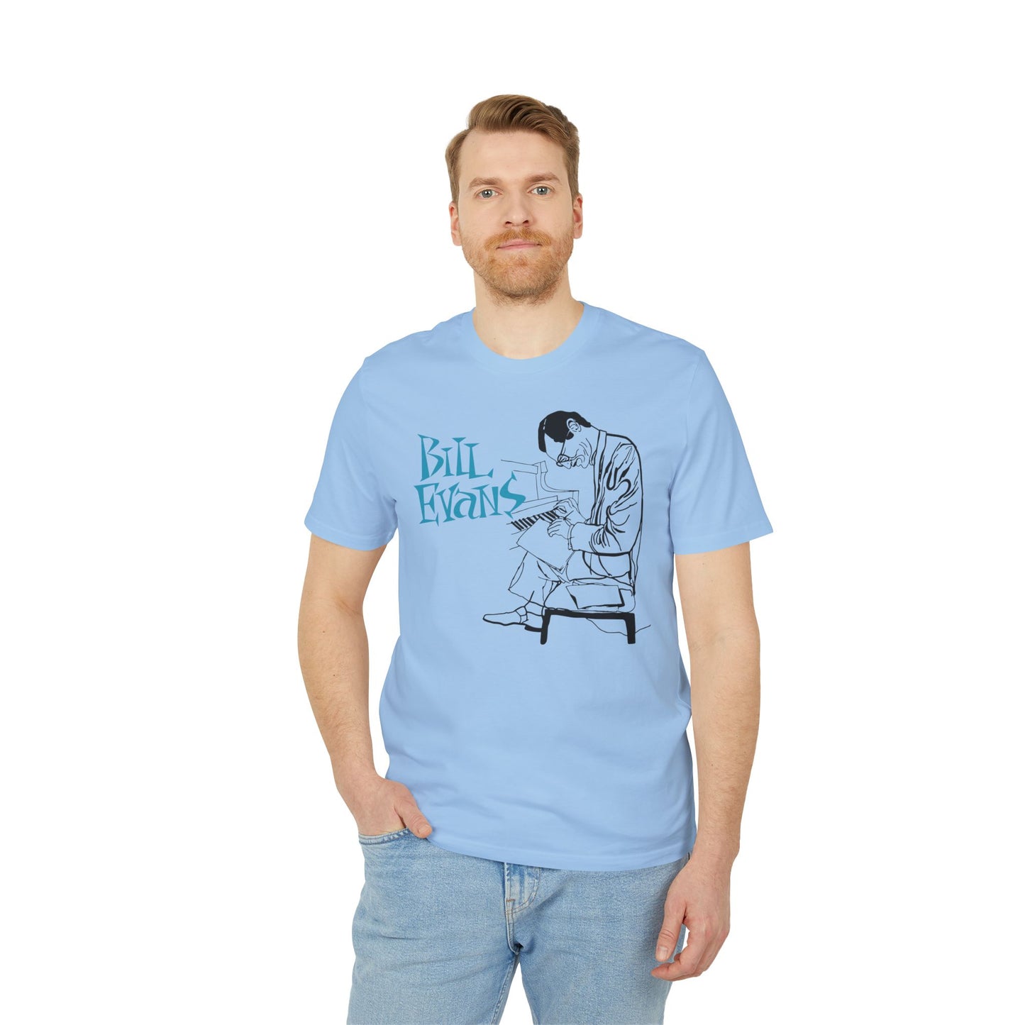 Bill Evans T Shirt (Premium Organic) | (ref: UK)