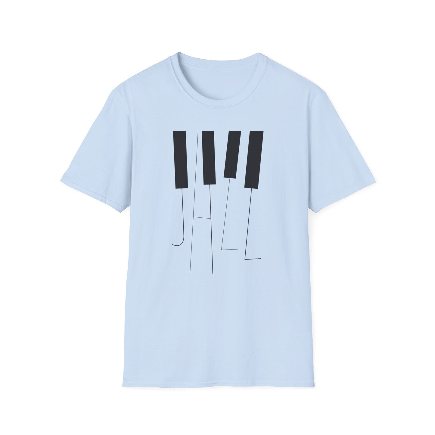 Jazz Piano Keys T Shirt | (ref: UK)