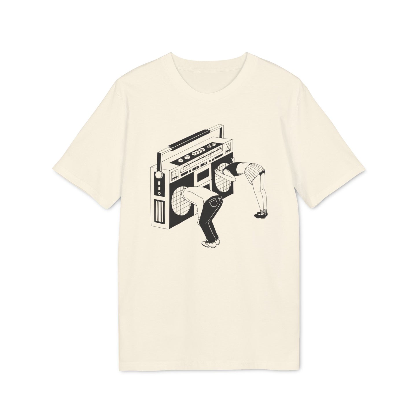 Ghetto Blaster T Shirt (Premium Organic) | (ref: UK)