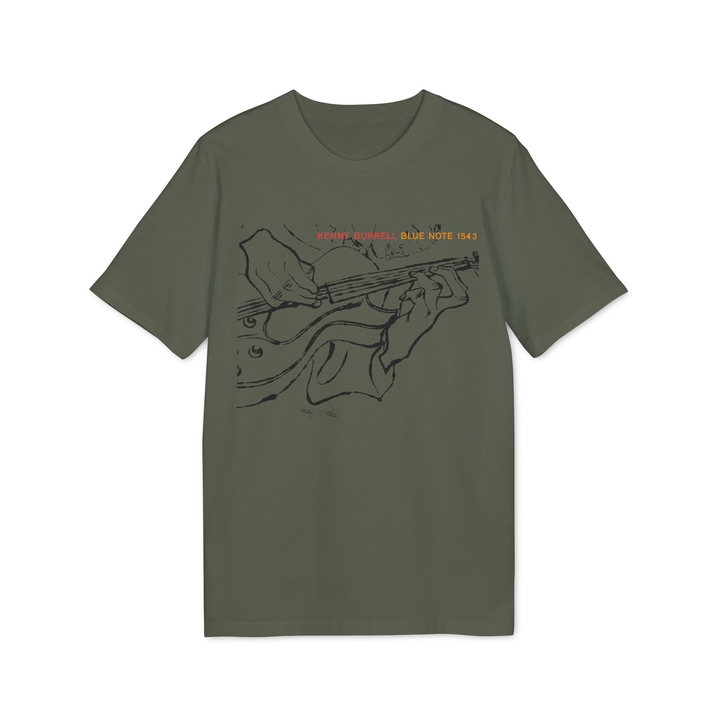 Kenny Burrell T Shirt (Premium Organic) | (ref: UK)