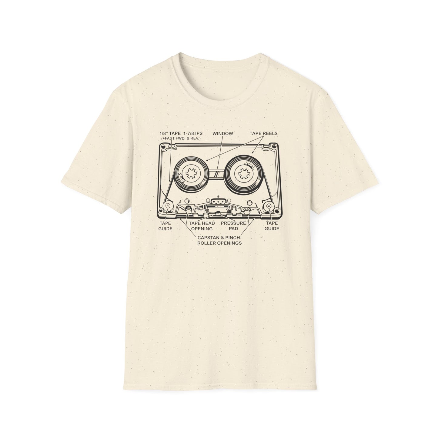 Cassette Tape T Shirt | (ref: UK)