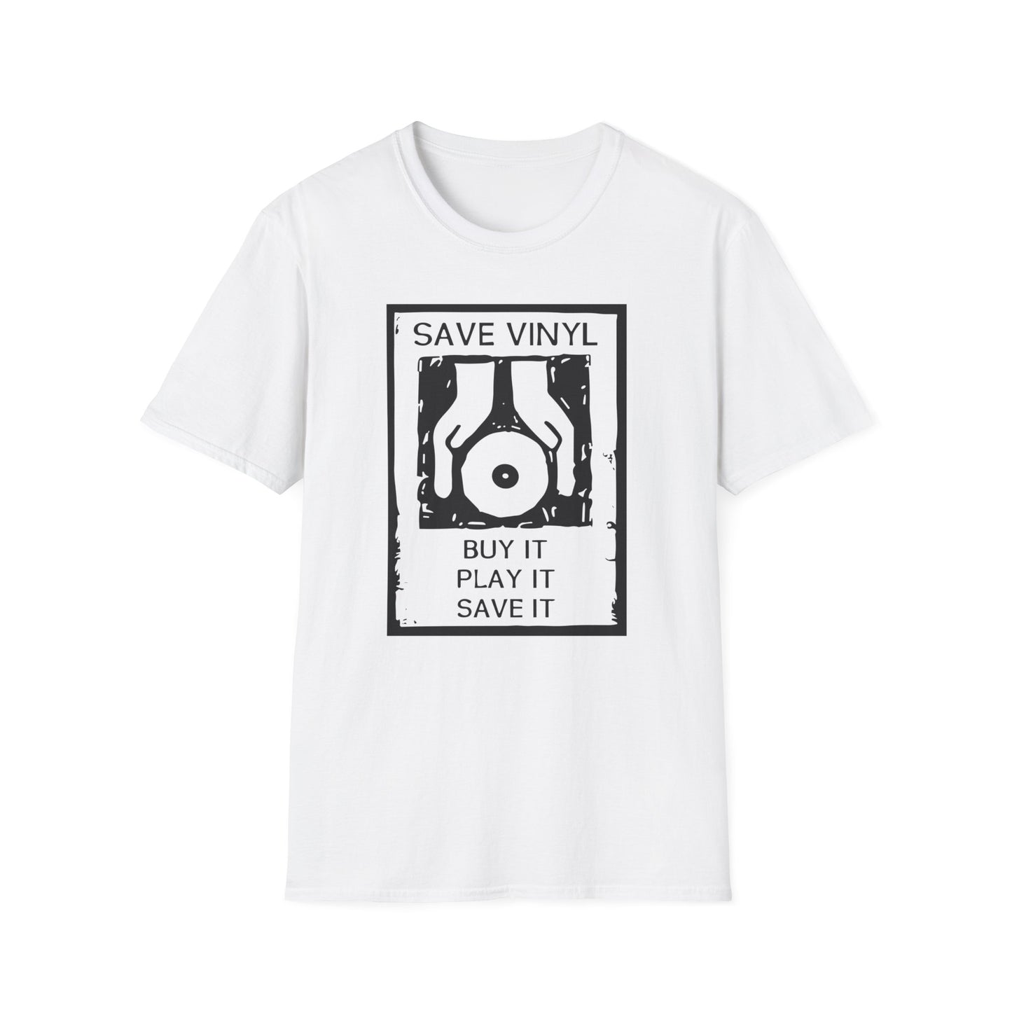 Save The Vinyl T Shirt | (ref: UK)