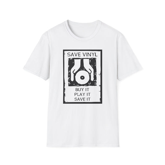 Save The Vinyl T Shirt | (ref: UK)