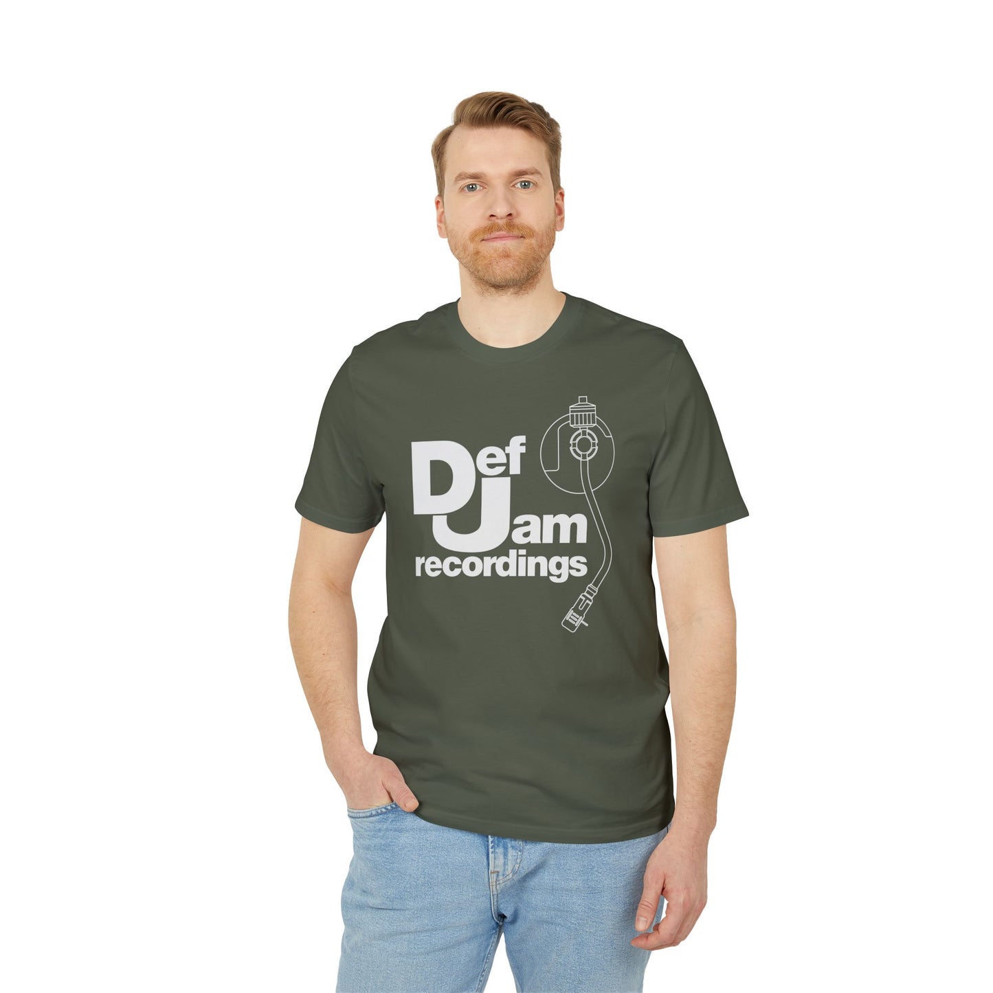 Def Jam Recordings T Shirt (Premium Organic) | (ref: UK)