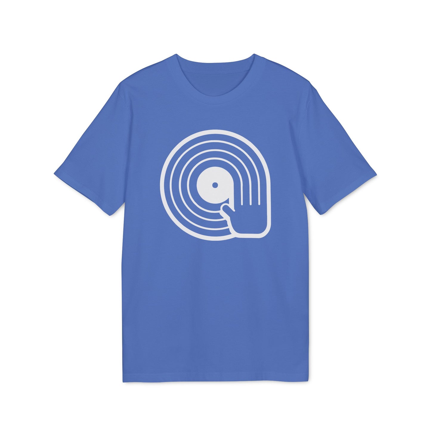 Vinyl Scratching T Shirt (Premium Organic) | (ref: UK)