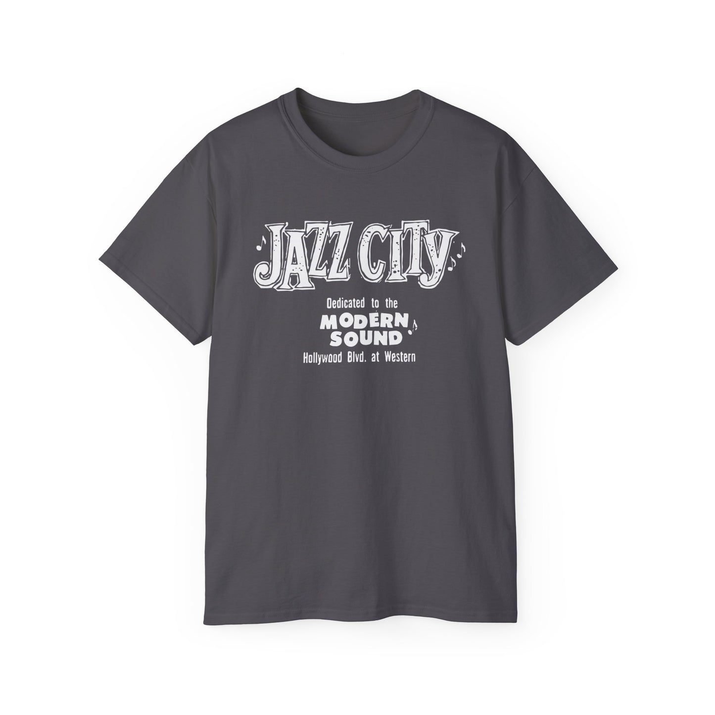 Jazz City T Shirt Heavyweight | (ref: UK)  LA Jazz Club