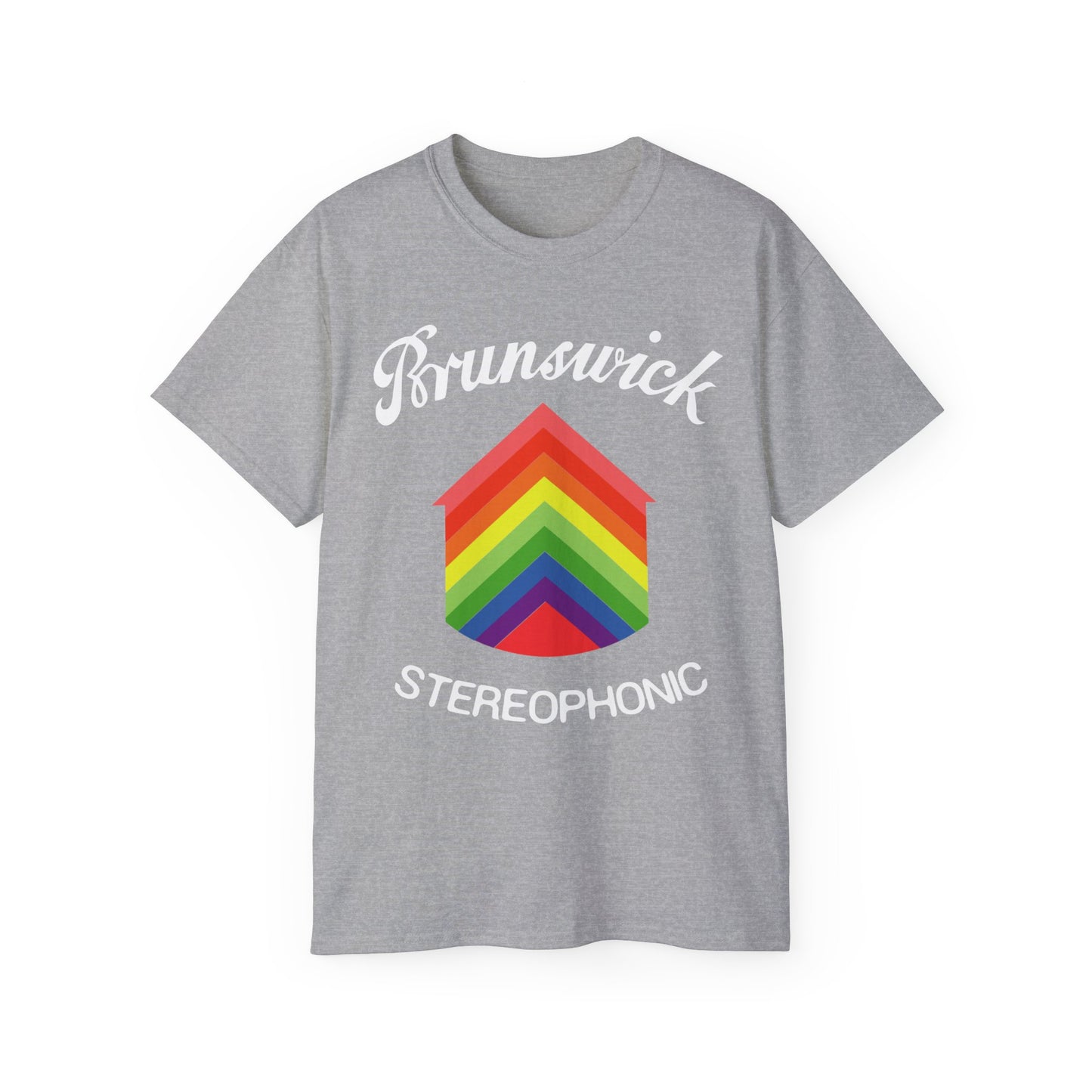 Brunswick Records Stereophonic T Shirt Heavyweight | (ref: UK)