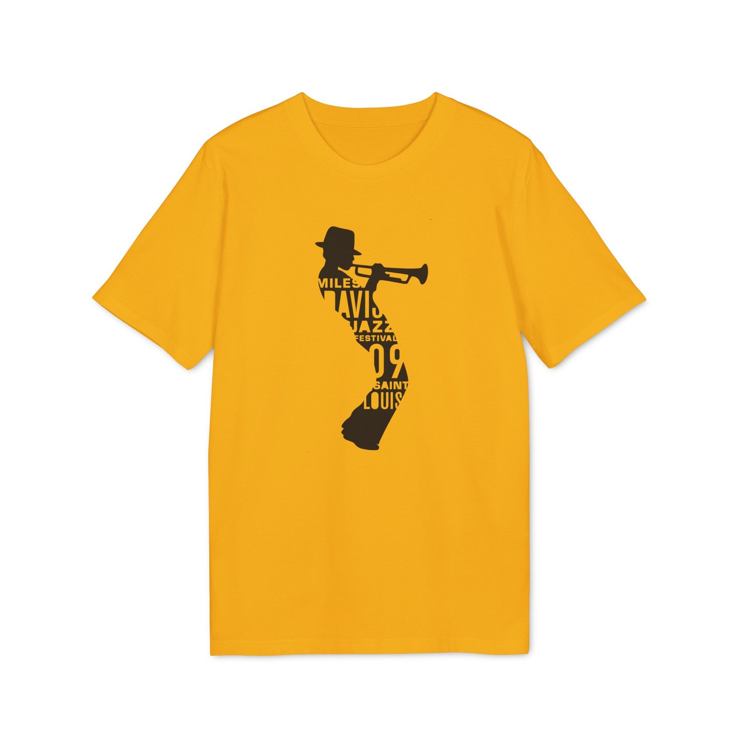 Miles Davis T Shirt (Premium Organic) | (ref: UK)  Design 2