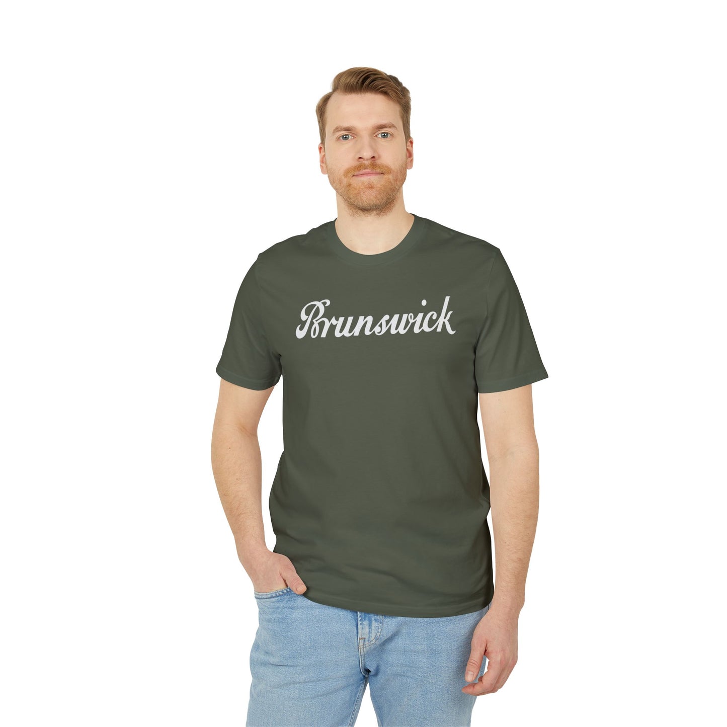 Brunswick Records T Shirt (Premium Organic) | (ref: UK)