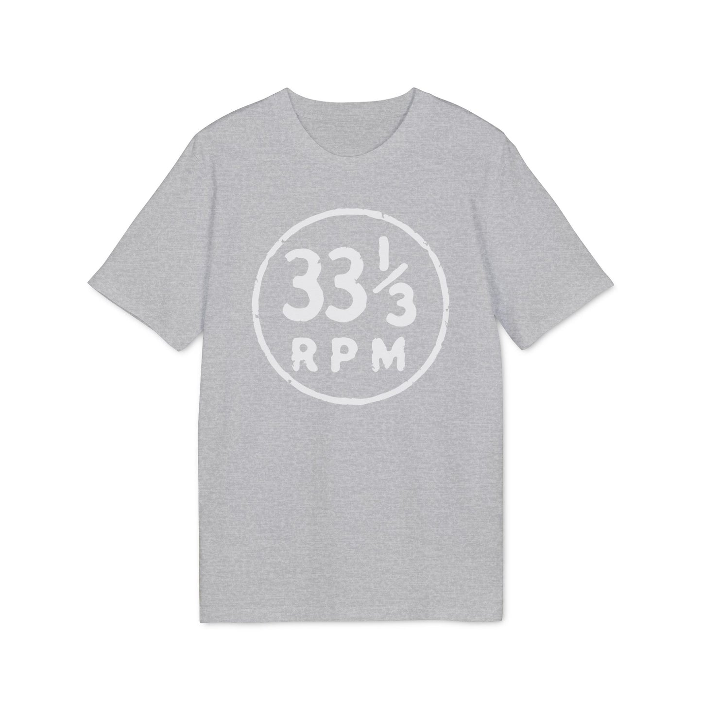 33 1/3 RPM T Shirt (Premium Organic) | (ref: UK)