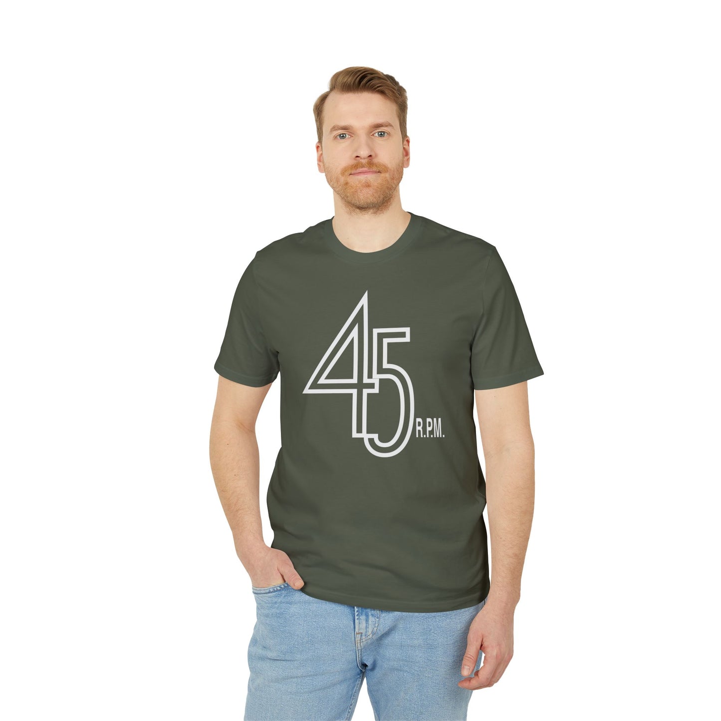 45 RPM T Shirt (Premium Organic) | (ref: UK)