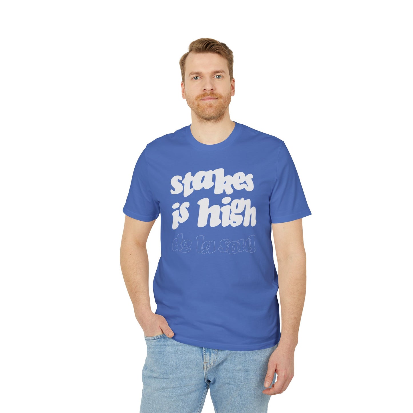 Stakes Is High De La Soul T Shirt (Premium Organic) | (ref: UK)