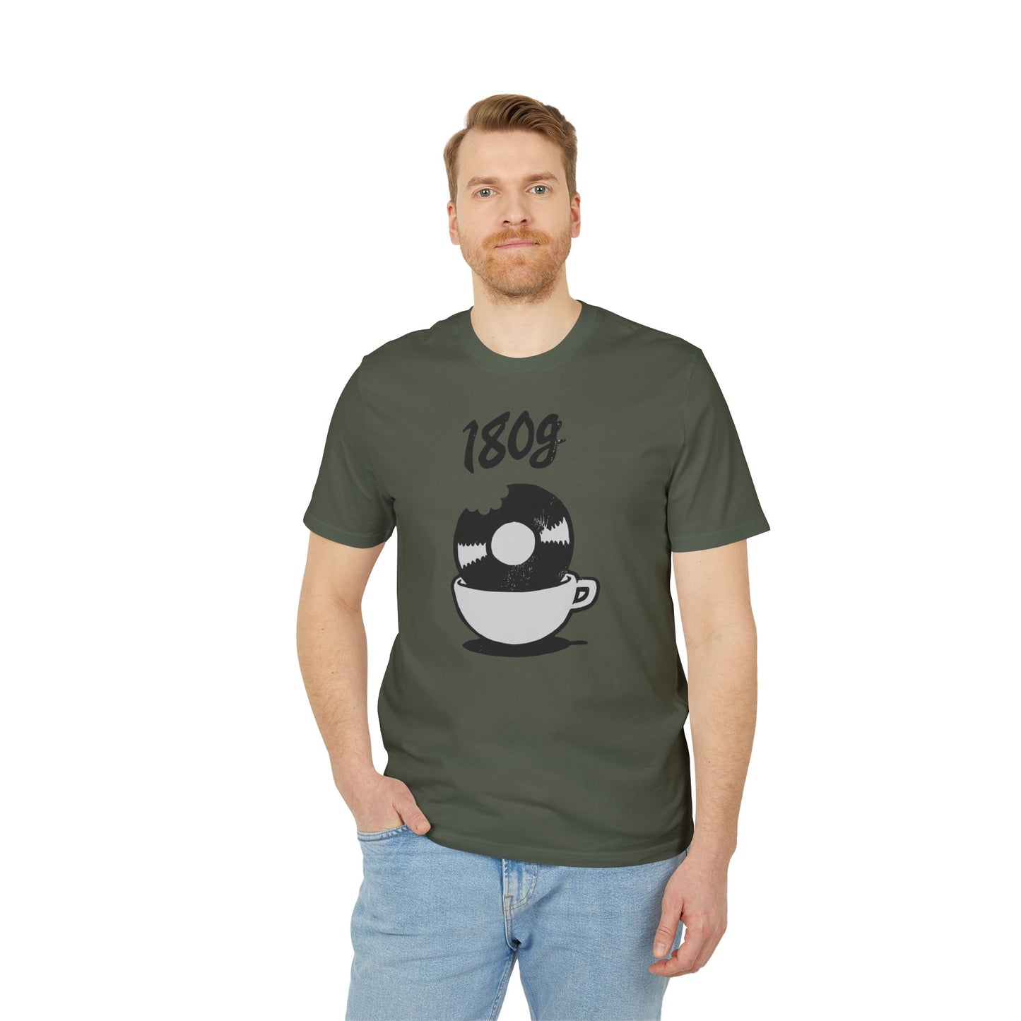 180g Coffee T Shirt (Premium Organic) | (ref: UK)