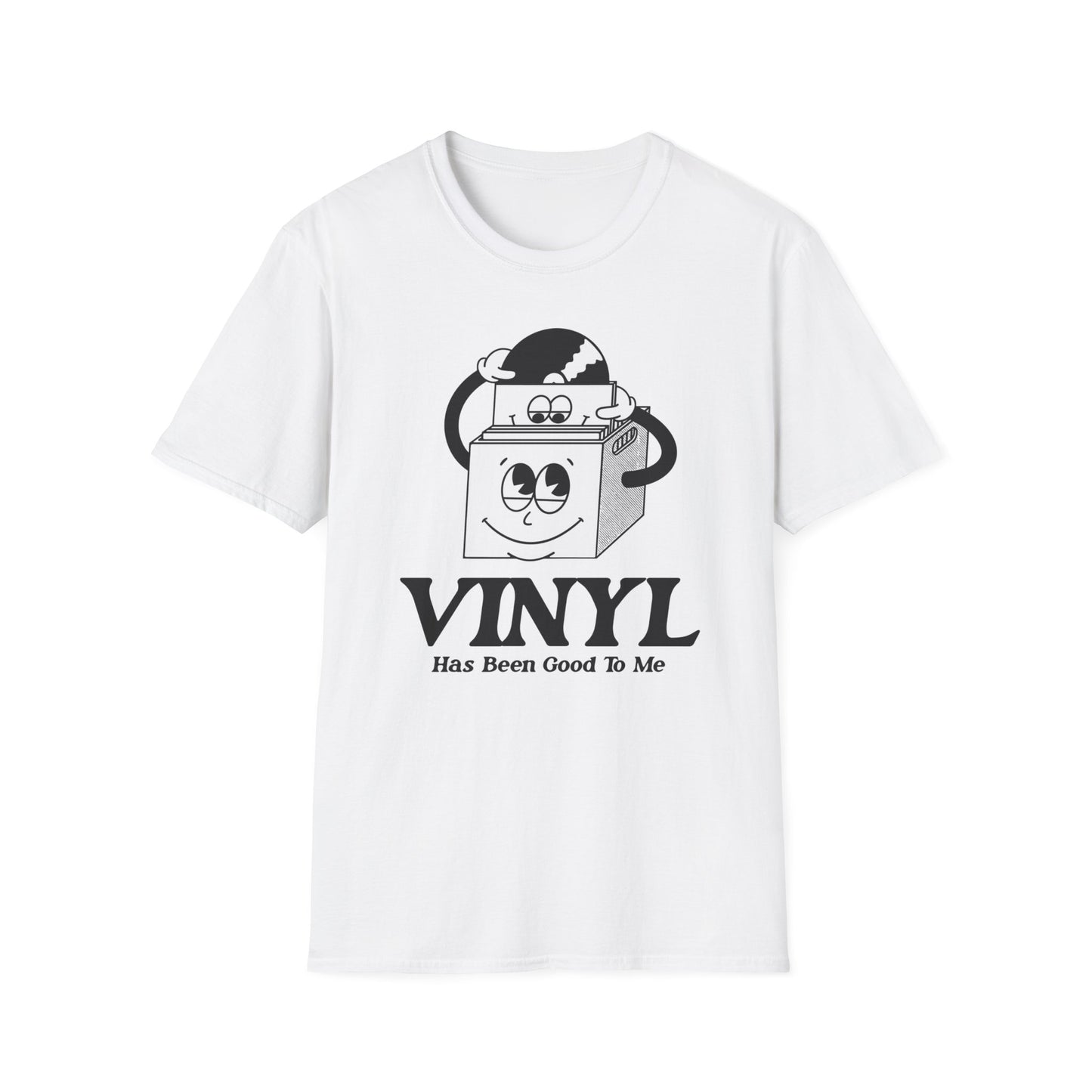 Vinyl Has Been Good To Me T Shirt | (ref: UK)