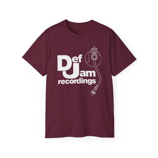 Def Jam Recordings T Shirt Heavyweight | (ref: UK)