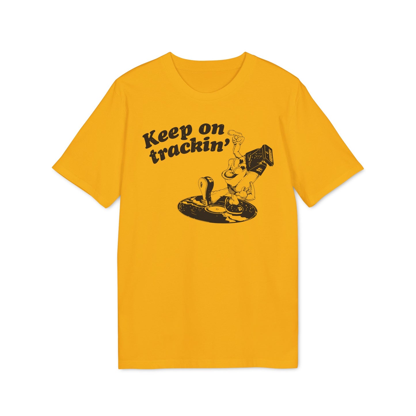 Keep On Tracking T Shirt (Premium Organic) | (ref: UK)