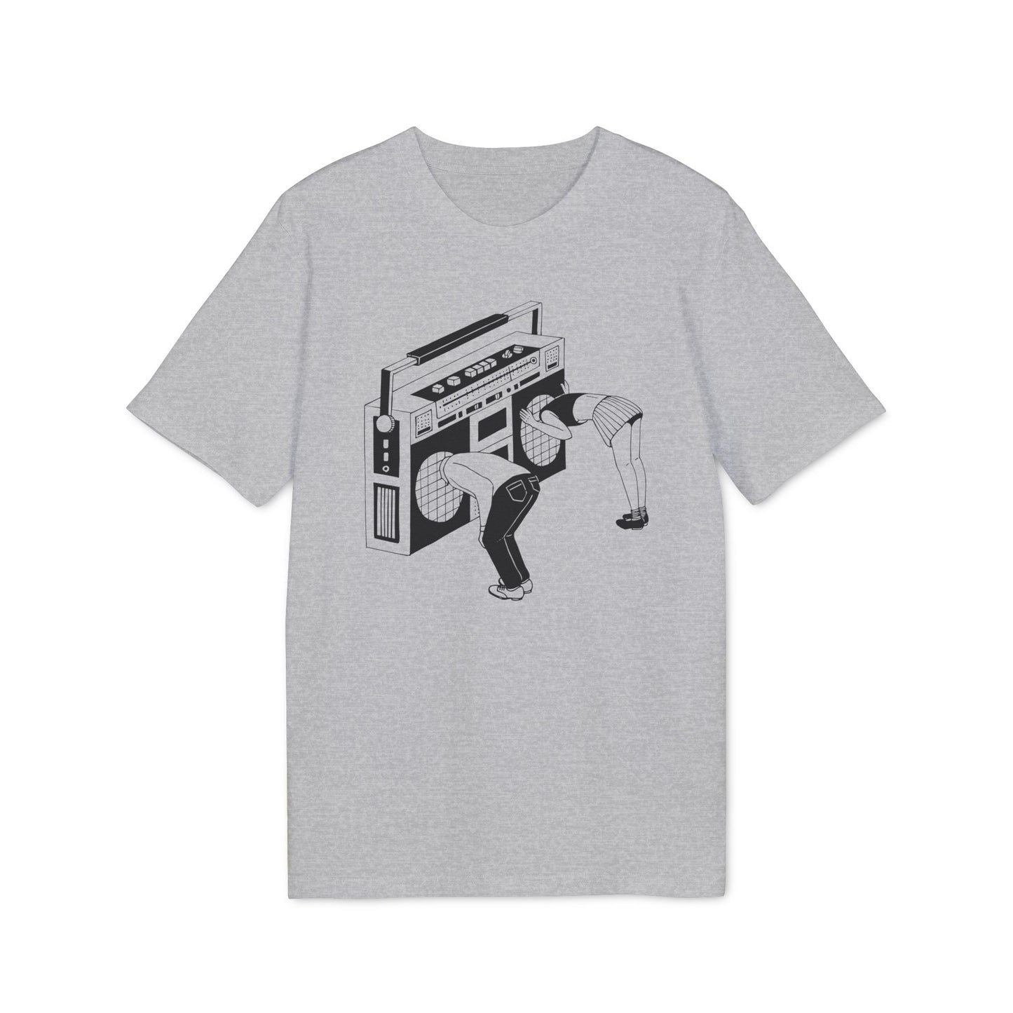 Ghetto Blaster T Shirt (Premium Organic) | (ref: UK)