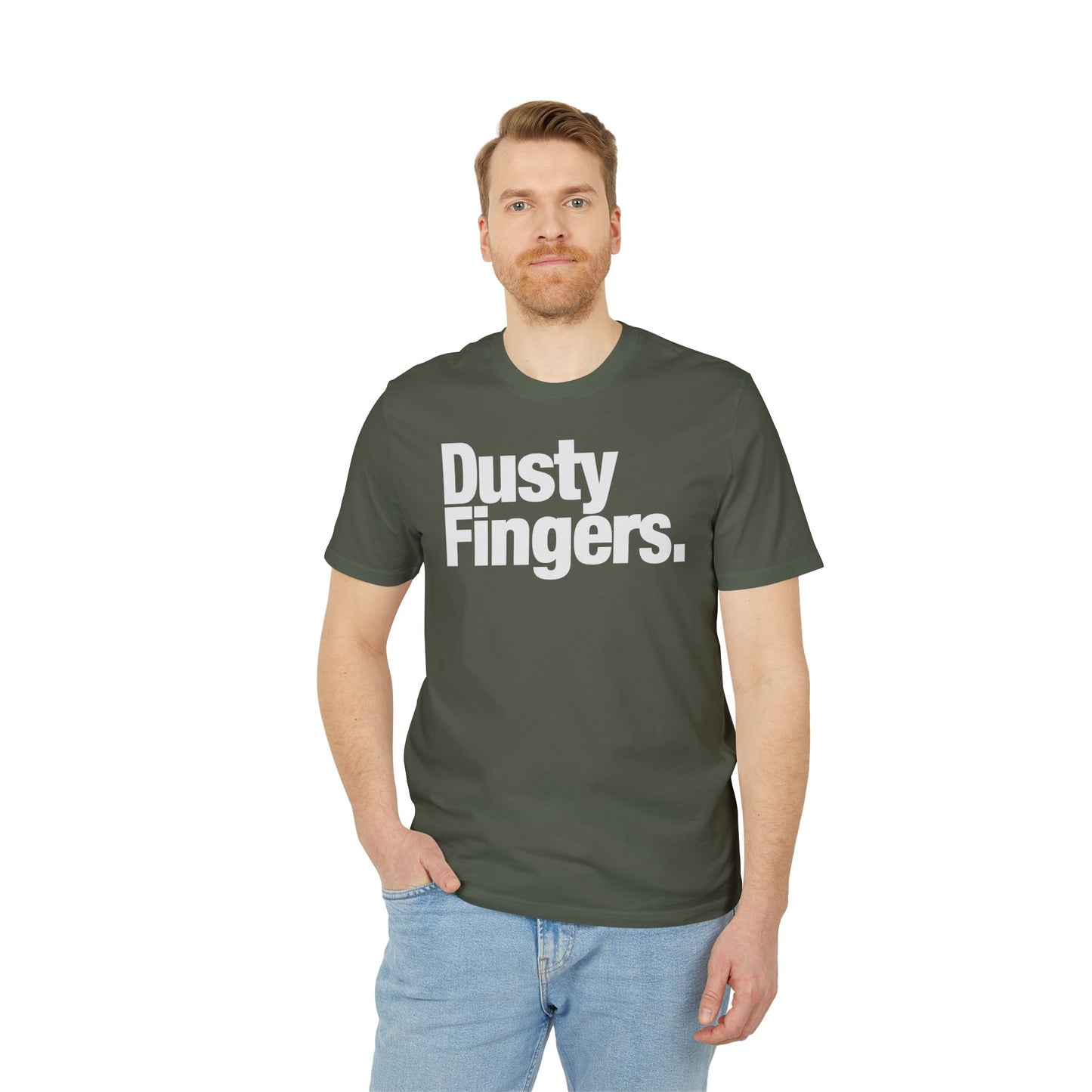 Dusty Fingers T Shirt (Premium Organic) | (ref: UK)