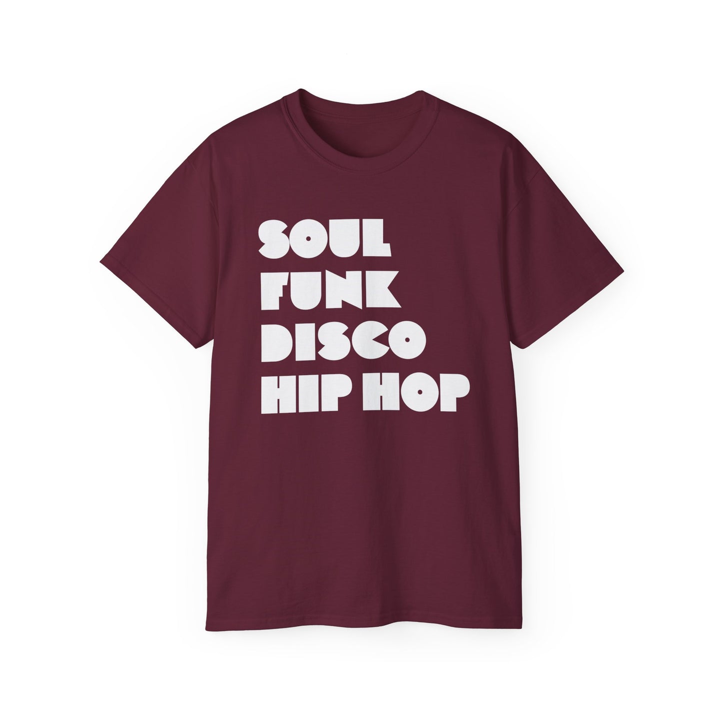 Soul Funk Disco Hip Hop T Shirt Heavyweight | (ref: UK)