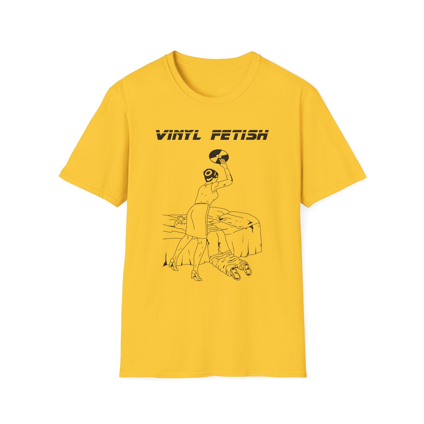 Vinyl Fetish T Shirt | (ref: UK)