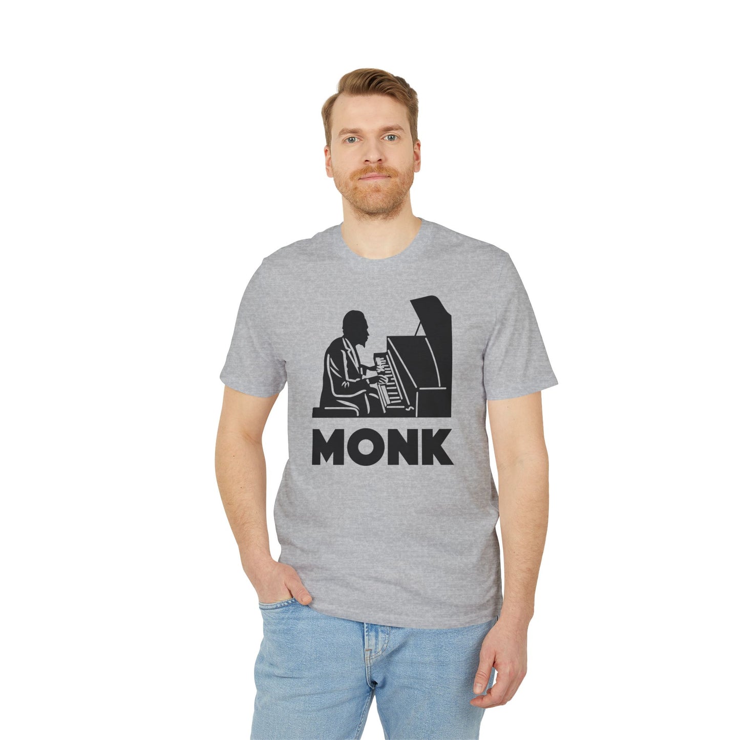 Thelonious Monk T Shirt (Premium Organic) | (ref: UK)