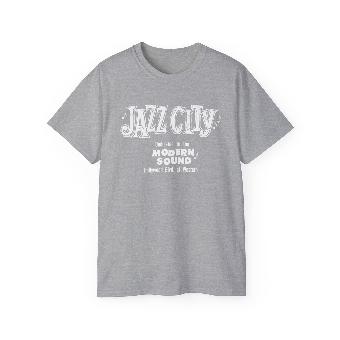 Jazz City T Shirt Heavyweight | (ref: UK)  LA Jazz Club