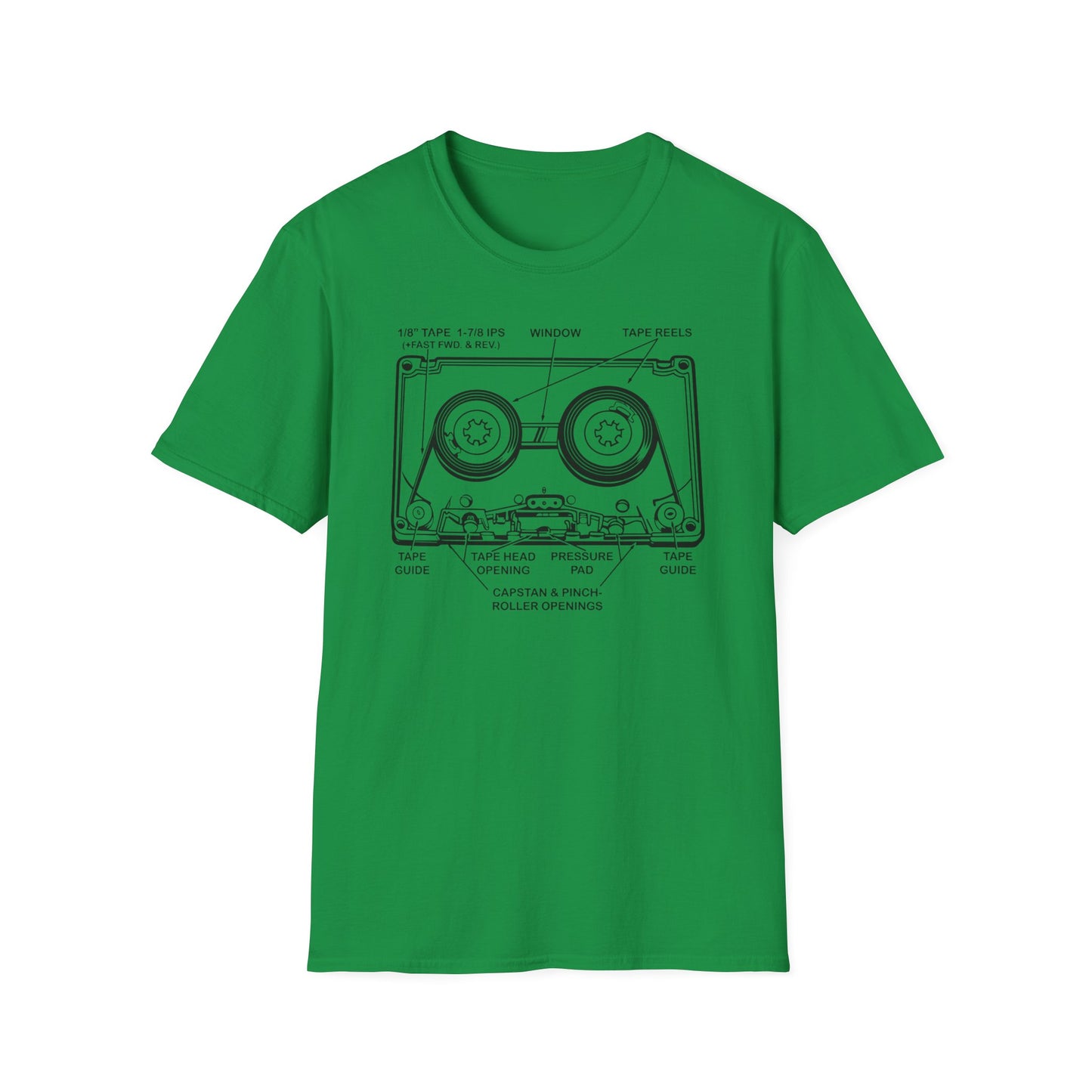 Cassette Tape T Shirt | (ref: UK)