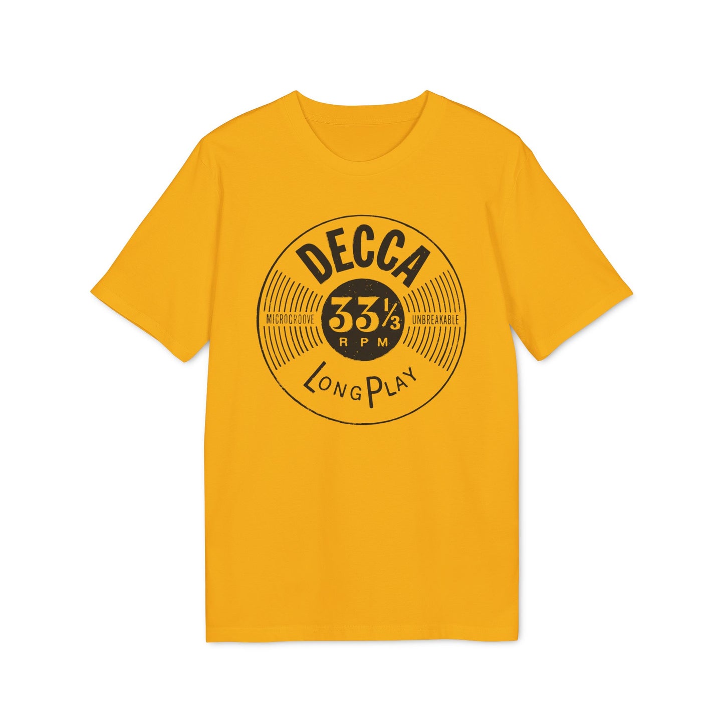 Decca Records Long Play T Shirt (Premium Organic) | (ref: UK)