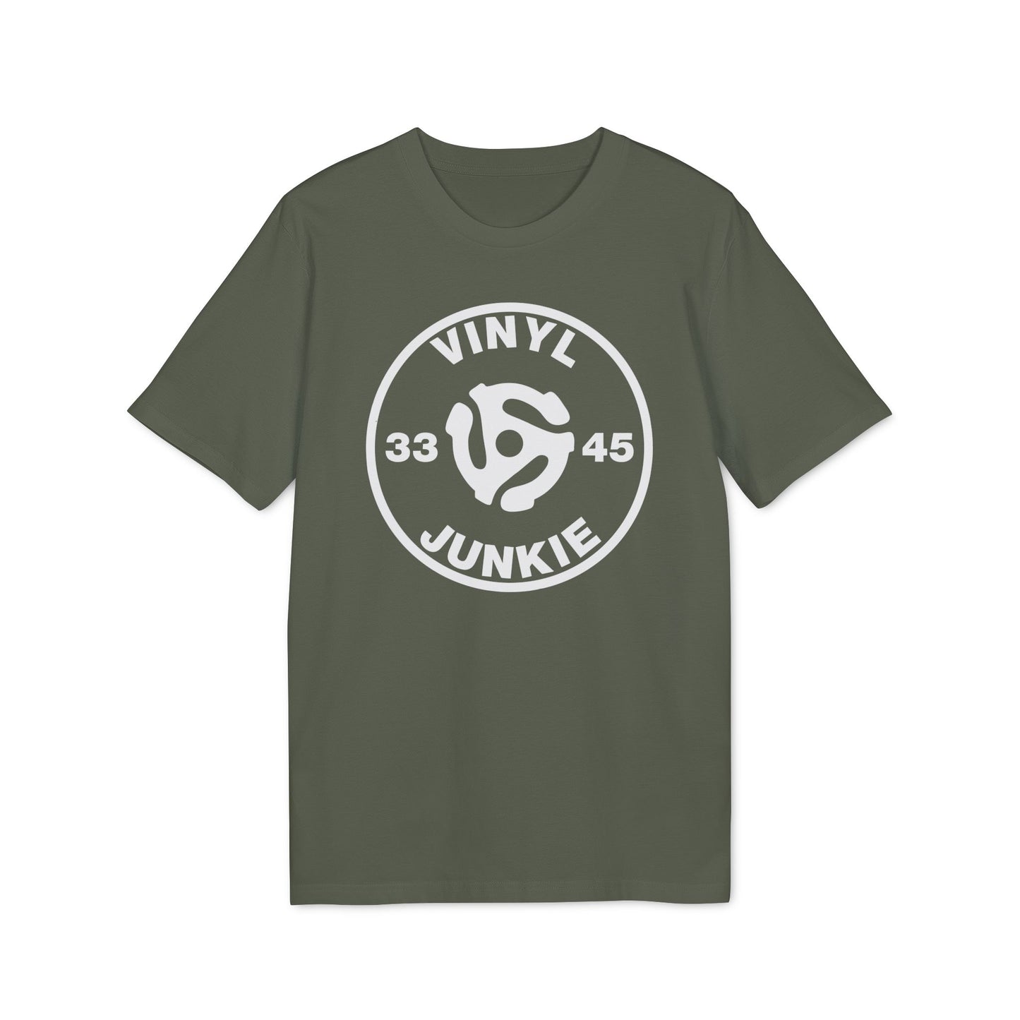 Vinyl Junky T Shirt (Premium Organic) | (ref: UK)